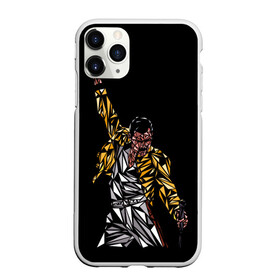 Чехол для iPhone 11 Pro матовый с принтом Фредди Меркьюри в городе Новоалтайск, Силикон |  | bohemian rhapsody | queen | богемская рапсодия | рок | фредди меркьюри