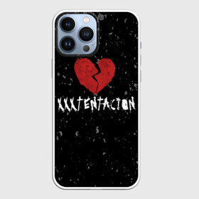 Чехол для iPhone 13 Pro Max с принтом XXXTentacion Red Broken Heart в городе Новоалтайск,  |  | Тематика изображения на принте: broken | dead | heart | king | legend | music | rap | rapper | red | revenge | rip | xtentation | xxtennation | xxx | xxxtentacion | красное | мертв | музыка | память | разбитое | репер | рип | рэп | сердце | тентасьон | умер
