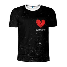 Мужская футболка 3D спортивная с принтом XXXTentacion Red Broken Heart в городе Новоалтайск, 100% полиэстер с улучшенными характеристиками | приталенный силуэт, круглая горловина, широкие плечи, сужается к линии бедра | broken | dead | heart | king | legend | music | rap | rapper | red | revenge | rip | xtentation | xxtennation | xxx | xxxtentacion | красное | мертв | музыка | память | разбитое | репер | рип | рэп | сердце | тентасьон | умер