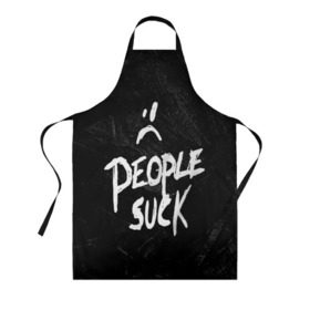 Фартук 3D XXXTentacion: People Suck :(: в городе Новоалтайск, 100% полиэстер | общий размер — 65 х 85 см, ширина нагрудника — 26 см, горловина — 53 см, длина завязок — 54 см, общий обхват в поясе — 173 см. Принт на завязках и на горловине наносится с двух сторон, на основной части фартука — только с внешней стороны | broken | dead | heart | king | legend | music | rap | rapper | red | revenge | rip | xtentation | xxtennation | xxx | xxxtentacion | красное | мертв | музыка | память | разбитое | репер | рип | рэп | сердце | тентасьон | умер