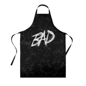 Фартук 3D с принтом XXXTentacion - BAD в городе Новоалтайск, 100% полиэстер | общий размер — 65 х 85 см, ширина нагрудника — 26 см, горловина — 53 см, длина завязок — 54 см, общий обхват в поясе — 173 см. Принт на завязках и на горловине наносится с двух сторон, на основной части фартука — только с внешней стороны | bad | broken | dead | heart | king | music | rap | rapper | red | revenge | rip | xtentation | xxtennation | xxx | xxxtentacion | красное | мертв | музыка | память | разбитое | репер | рип | рэп | сердце | тентасьон | умер