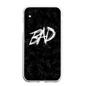 Чехол для iPhone XS Max матовый с принтом XXXTentacion - BAD в городе Новоалтайск, Силикон | Область печати: задняя сторона чехла, без боковых панелей | Тематика изображения на принте: bad | broken | dead | heart | king | music | rap | rapper | red | revenge | rip | xtentation | xxtennation | xxx | xxxtentacion | красное | мертв | музыка | память | разбитое | репер | рип | рэп | сердце | тентасьон | умер