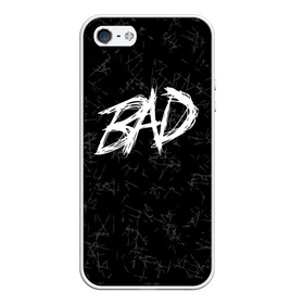 Чехол для iPhone 5/5S матовый с принтом XXXTentacion - BAD в городе Новоалтайск, Силикон | Область печати: задняя сторона чехла, без боковых панелей | Тематика изображения на принте: bad | broken | dead | heart | king | music | rap | rapper | red | revenge | rip | xtentation | xxtennation | xxx | xxxtentacion | красное | мертв | музыка | память | разбитое | репер | рип | рэп | сердце | тентасьон | умер