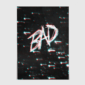 Постер с принтом XXXTentacion - BAD Glitch в городе Новоалтайск, 100% бумага
 | бумага, плотность 150 мг. Матовая, но за счет высокого коэффициента гладкости имеет небольшой блеск и дает на свету блики, но в отличии от глянцевой бумаги не покрыта лаком | broken | dead | heart | king | legend | music | rap | rapper | red | revenge | rip | xtentation | xxtennation | xxx | xxxtentacion | красное | мертв | музыка | память | разбитое | репер | рип | рэп | сердце | тентасьон | умер