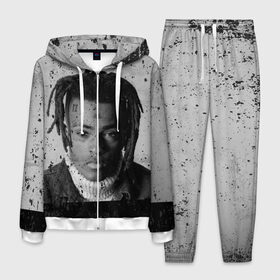 Мужской костюм 3D с принтом XXXTentacion в городе Новоалтайск, 100% полиэстер | Манжеты и пояс оформлены тканевой резинкой, двухслойный капюшон со шнурком для регулировки, карманы спереди | broken | dead | heart | king | legend | music | rap | rapper | red | revenge | rip | xtentation | xxtennation | xxx | xxxtentacion | красное | мертв | музыка | память | разбитое | репер | рип | рэп | сердце | тентасьон | умер