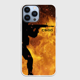 Чехол для iPhone 13 Pro Max с принтом CS:GO Fire в городе Новоалтайск,  |  | asiimov | counter | counter strike | counterstrike | cs go | cs:go | csgo | cyrex | fire | flame | global | offensive | strike | гоу | каэс | контер | контр | контра | контрстрайк | огонь | страйк | сы пщ