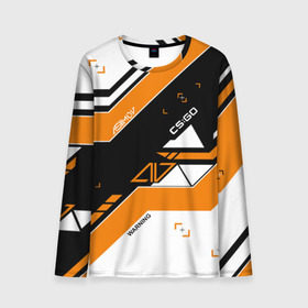 Мужской лонгслив 3D с принтом CS:GO - Asiimov Inverted в городе Новоалтайск, 100% полиэстер | длинные рукава, круглый вырез горловины, полуприлегающий силуэт | asiimov | counter | counter strike | counterstrike | cs go | cs:go | csgo | cyrex | global | offensive | strike | азимов | асимов | гоу | каэс | контер | контр | контра | контрстрайк | скин | страйк | сы пщ