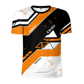 Мужская футболка 3D спортивная с принтом CS:GO - Asiimov Inverted в городе Новоалтайск, 100% полиэстер с улучшенными характеристиками | приталенный силуэт, круглая горловина, широкие плечи, сужается к линии бедра | asiimov | counter | counter strike | counterstrike | cs go | cs:go | csgo | cyrex | global | offensive | strike | азимов | асимов | гоу | каэс | контер | контр | контра | контрстрайк | скин | страйк | сы пщ