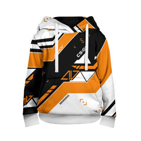 Детская толстовка 3D с принтом CS:GO - Asiimov Inverted в городе Новоалтайск, 100% полиэстер | двухслойный капюшон со шнурком для регулировки, мягкие манжеты на рукавах и по низу толстовки, спереди карман-кенгуру с мягким внутренним слоем | Тематика изображения на принте: asiimov | counter | counter strike | counterstrike | cs go | cs:go | csgo | cyrex | global | offensive | strike | азимов | асимов | гоу | каэс | контер | контр | контра | контрстрайк | скин | страйк | сы пщ