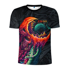 Мужская футболка 3D спортивная с принтом CS:GO - Hyper Beast Original в городе Новоалтайск, 100% полиэстер с улучшенными характеристиками | приталенный силуэт, круглая горловина, широкие плечи, сужается к линии бедра | asiimov | beast | counter | counter strike | counterstrike | cs go | cs:go | csgo | global | hyper | hyperbeast | offensive | skin | strike | азимов | гоу | контер | контр | контра | контрстрайк | скин | страйк | сы пщ