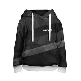 Детская толстовка 3D с принтом CS:GO - Graphite в городе Новоалтайск, 100% полиэстер | двухслойный капюшон со шнурком для регулировки, мягкие манжеты на рукавах и по низу толстовки, спереди карман-кенгуру с мягким внутренним слоем | asiimov | beast | counter | counter strike | counterstrike | cs go | cs:go | csgo | global | graphite | hyper | hyperbeast | offensive | strike | азимов | графит | контер | контр | контра | контрстрайк | страйк | сы пщ