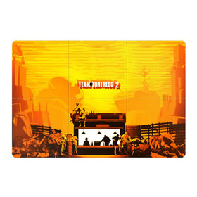 Магнитный плакат 3Х2 с принтом Team Fortress 2 в городе Новоалтайск, Полимерный материал с магнитным слоем | 6 деталей размером 9*9 см | Тематика изображения на принте: characters | demoman | engineer | heavy | medic | pyro | s | sniper | soldier | spy | team fortress 2 | медик | персонажи | поджигатель | подрывник | пулеметчик | разведчик | снайпер | солдат | шпион