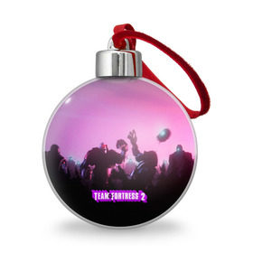 Ёлочный шар с принтом Team Fortress 2 в городе Новоалтайск, Пластик | Диаметр: 77 мм | characters | demoman | engineer | heavy | medic | pyro | s | sniper | soldier | spy | team fortress 2 | медик | персонажи | поджигатель | подрывник | пулеметчик | разведчик | снайпер | солдат | шпион