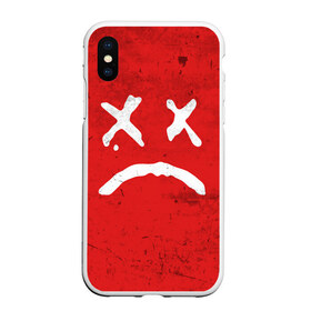 Чехол для iPhone XS Max матовый с принтом Lil Peep Sad Face в городе Новоалтайск, Силикон | Область печати: задняя сторона чехла, без боковых панелей | Тематика изображения на принте: broken | dead | heart | lil | lil peep | lilpeep | music | peep | pump | rap | rapper | red | rip | густав | красное | лил | лил пип | лилпип | мертв | память | пип | разбитое | рип | рэп | рэпер | сердечко | сердце | умер | эмо