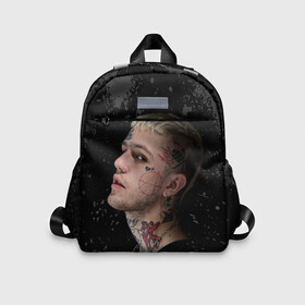 Детский рюкзак 3D с принтом Lil Peep в городе Новоалтайск, 100% полиэстер | лямки с регулируемой длиной, сверху петелька, чтобы рюкзак можно было повесить на вешалку. Основное отделение закрывается на молнию, как и внешний карман. Внутри дополнительный карман. По бокам два дополнительных кармашка | Тематика изображения на принте: broken | dead | heart | lil | lil peep | lilpeep | music | peep | pump | rap | rapper | red | rip | густав | красное | лил | лил пип | лилпип | мертв | память | пип | разбитое | рип | рэп | рэпер | сердечко | сердце | умер | эмо