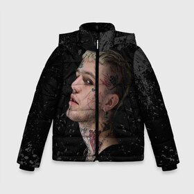 Зимняя куртка для мальчиков 3D с принтом Lil Peep в городе Новоалтайск, ткань верха — 100% полиэстер; подклад — 100% полиэстер, утеплитель — 100% полиэстер | длина ниже бедра, удлиненная спинка, воротник стойка и отстегивающийся капюшон. Есть боковые карманы с листочкой на кнопках, утяжки по низу изделия и внутренний карман на молнии. 

Предусмотрены светоотражающий принт на спинке, радужный светоотражающий элемент на пуллере молнии и на резинке для утяжки | broken | dead | heart | lil | lil peep | lilpeep | music | peep | pump | rap | rapper | red | rip | густав | красное | лил | лил пип | лилпип | мертв | память | пип | разбитое | рип | рэп | рэпер | сердечко | сердце | умер | эмо