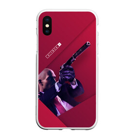 Чехол для iPhone XS Max матовый с принтом HITMAN 2 c Пистолетом в городе Новоалтайск, Силикон | Область печати: задняя сторона чехла, без боковых панелей | Тематика изображения на принте: action | agent | agent 47 | game | games | hit | hitman | hitman 2 | hitmen | killer | man | stealth | агент | агент 47 | игра | игры | пистолет | стелс | хитман | хитмен | хитмэн | экшн