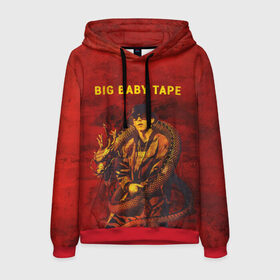 Мужская толстовка 3D с принтом BIG BABY TAPE - Dragonborn в городе Новоалтайск, 100% полиэстер | двухслойный капюшон со шнурком для регулировки, мягкие манжеты на рукавах и по низу толстовки, спереди карман-кенгуру с мягким внутренним слоем. | baby | bbt | big | dragonborn | dragons | fire | gimme | lost | rap | raper | tape | the | trap | взял | дракон | драконы | огонь | русский | рэп | рэппер | твою