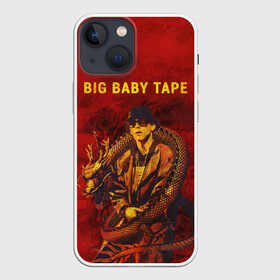 Чехол для iPhone 13 mini с принтом BIG BABY TAPE   Dragonborn в городе Новоалтайск,  |  | baby | bbt | big | dragonborn | dragons | fire | gimme | lost | rap | raper | tape | the | trap | взял | дракон | драконы | огонь | русский | рэп | рэппер | твою