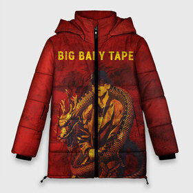 Женская зимняя куртка 3D с принтом BIG BABY TAPE - Dragonborn в городе Новоалтайск, верх — 100% полиэстер; подкладка — 100% полиэстер; утеплитель — 100% полиэстер | длина ниже бедра, силуэт Оверсайз. Есть воротник-стойка, отстегивающийся капюшон и ветрозащитная планка. 

Боковые карманы с листочкой на кнопках и внутренний карман на молнии | baby | bbt | big | dragonborn | dragons | fire | gimme | lost | rap | raper | tape | the | trap | взял | дракон | драконы | огонь | русский | рэп | рэппер | твою