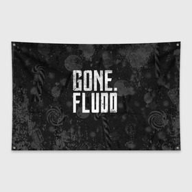 Флаг-баннер с принтом GONE Fludd Dark в городе Новоалтайск, 100% полиэстер | размер 67 х 109 см, плотность ткани — 95 г/м2; по краям флага есть четыре люверса для крепления | chaos | fludd | gone | gone fludd | gone.fludd | gonefludd | rap | гон | зашей | мамбл | русский | рэп | рэпер | сахарный | суперчуитс | флад | фладд | флексикон | хаос | человек | чизарп | чуитс | швепс | швепсово