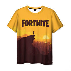 Мужская футболка 3D с принтом Fortnite Save the World в городе Новоалтайск, 100% полиэфир | прямой крой, круглый вырез горловины, длина до линии бедер | Тематика изображения на принте: fortnite | save | the | world | битва | борьба | выживани | зомби | королевская | монстры | симулятора | фортнайт