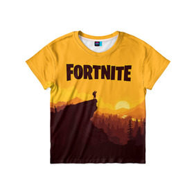 Детская футболка 3D с принтом Fortnite Save the World в городе Новоалтайск, 100% гипоаллергенный полиэфир | прямой крой, круглый вырез горловины, длина до линии бедер, чуть спущенное плечо, ткань немного тянется | fortnite | save | the | world | битва | борьба | выживани | зомби | королевская | монстры | симулятора | фортнайт