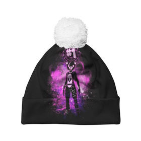 Шапка 3D c помпоном с принтом Fortnite. Cuddle Team Leader в городе Новоалтайск, 100% полиэстер | универсальный размер, печать по всей поверхности изделия | battle | bear | cuddle | dance | epic | floss | fortnite | games | lama | leader | royale | save | soldier | team | world | битва | королевская | лама | солдат | танец | флосс | фортнайт