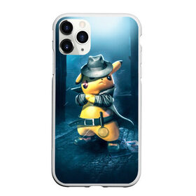 Чехол для iPhone 11 Pro матовый с принтом Пикачу Холмс в городе Новоалтайск, Силикон |  | Тематика изображения на принте: детектив пикачу | пика пика | пикачу | покемон | райан рейнольдс