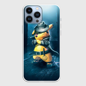 Чехол для iPhone 13 Pro Max с принтом Пикачу Холмс в городе Новоалтайск,  |  | Тематика изображения на принте: детектив пикачу | пика пика | пикачу | покемон | райан рейнольдс