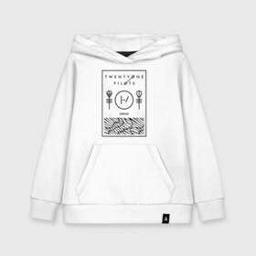 Детская толстовка хлопок с принтом Twenty One Pilots в городе Новоалтайск, 100% хлопок | Круглый горловой вырез, эластичные манжеты, пояс, капюшен | Тематика изображения на принте: 21 pilots | blurryface | top | trench | twenty one pilots | twentyonepilots | джош дан | тайлер джозеф