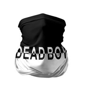 Бандана-труба 3D с принтом DEAD BOY   BONES в городе Новоалтайск, 100% полиэстер, ткань с особыми свойствами — Activecool | плотность 150‒180 г/м2; хорошо тянется, но сохраняет форму | bones | cloudrap | dead | deadboy | logo | music | rap | sesh | боунс | клаудреп | кости | лого | музыка | реп