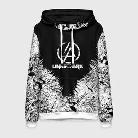 Мужская толстовка 3D с принтом Linkin Park #1 в городе Новоалтайск, 100% полиэстер | двухслойный капюшон со шнурком для регулировки, мягкие манжеты на рукавах и по низу толстовки, спереди карман-кенгуру с мягким внутренним слоем. | Тематика изображения на принте: linkin park | linkin park in the end | linkin park numb | linkin park remix. | linkin parks | линкин парк
