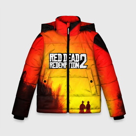 Зимняя куртка для мальчиков 3D с принтом red dead redemption 2 в городе Новоалтайск, ткань верха — 100% полиэстер; подклад — 100% полиэстер, утеплитель — 100% полиэстер | длина ниже бедра, удлиненная спинка, воротник стойка и отстегивающийся капюшон. Есть боковые карманы с листочкой на кнопках, утяжки по низу изделия и внутренний карман на молнии. 

Предусмотрены светоотражающий принт на спинке, радужный светоотражающий элемент на пуллере молнии и на резинке для утяжки | game | red dead | red dead redemption 2 | redemption 2 | rockstar games | бандиты | дикий запад | игры | ковбои | оружие