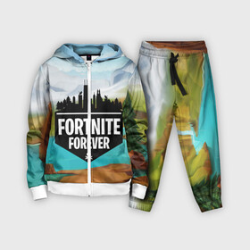 Детский костюм 3D с принтом Fortnite Forever в городе Новоалтайск,  |  | battle royale | fortnite | fortnite battle royale | futuresynth | game | outrun | retrowave | synth | synthwave | игры | ретровейв | синтвейв | фортнайт