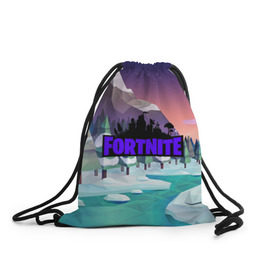 Рюкзак-мешок 3D с принтом fortnite в городе Новоалтайск, 100% полиэстер | плотность ткани — 200 г/м2, размер — 35 х 45 см; лямки — толстые шнурки, застежка на шнуровке, без карманов и подкладки | battle royale | fortnite | fortnite battle royale | futuresynth | game | outrun | retrowave | synth | synthwave | игры | ретровейв | синтвейв | фортнайт