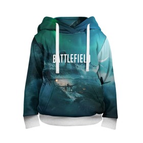 Детская толстовка 3D с принтом BATTLEFIELD в городе Новоалтайск, 100% полиэстер | двухслойный капюшон со шнурком для регулировки, мягкие манжеты на рукавах и по низу толстовки, спереди карман-кенгуру с мягким внутренним слоем | action | battlefield | battlefield 5 | battlefield v | dice | electronic arts | game | war | world war | война | вторая мировая | игры | солдат | солдаты | шутер