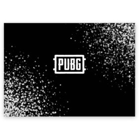 Поздравительная открытка с принтом PUBG в городе Новоалтайск, 100% бумага | плотность бумаги 280 г/м2, матовая, на обратной стороне линовка и место для марки
 | action | battlegrounds | chiken | game | online | playerunknown’s | pubg | игры | курица | наемники | пабг | пубг | сковорода | солдаты | шутер