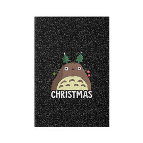 Обложка для паспорта матовая кожа с принтом Totoro Christmas в городе Новоалтайск, натуральная матовая кожа | размер 19,3 х 13,7 см; прозрачные пластиковые крепления | Тематика изображения на принте: anime | christmas | moon | myneighbortotoro | night | totoro | xmas | аниме | канта | кодомо | котобус | кусакабэ | мэй | рождество | сусуватари | тацуо | тоторо | хаяомиядзаки | ясуко