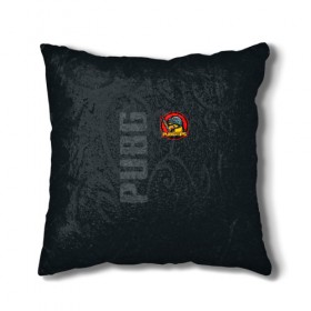 Подушка 3D с принтом PUBG в городе Новоалтайск, наволочка – 100% полиэстер, наполнитель – холлофайбер (легкий наполнитель, не вызывает аллергию). | состоит из подушки и наволочки. Наволочка на молнии, легко снимается для стирки | Тематика изображения на принте: 
