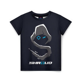 Детская футболка 3D с принтом Стример Shroud в городе Новоалтайск, 100% гипоаллергенный полиэфир | прямой крой, круглый вырез горловины, длина до линии бедер, чуть спущенное плечо, ткань немного тянется | michael «shroud» grzesiek | pubg | twitch | блогер | стример | шрауд