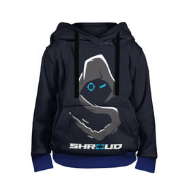 Детская толстовка 3D с принтом Стример Shroud в городе Новоалтайск, 100% полиэстер | двухслойный капюшон со шнурком для регулировки, мягкие манжеты на рукавах и по низу толстовки, спереди карман-кенгуру с мягким внутренним слоем | michael «shroud» grzesiek | pubg | twitch | блогер | стример | шрауд