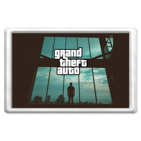 Магнит 45*70 с принтом GTA View в городе Новоалтайск, Пластик | Размер: 78*52 мм; Размер печати: 70*45 | Тематика изображения на принте: grand theft auto | gta | gta san andreas | gta v | гта
