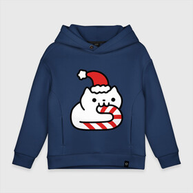 Детское худи Oversize хлопок с принтом Kitty Candy в городе Новоалтайск, френч-терри — 70% хлопок, 30% полиэстер. Мягкий теплый начес внутри —100% хлопок | боковые карманы, эластичные манжеты и нижняя кромка, капюшон на магнитной кнопке | 2019 | дед мороз | дом | елка | желание | животные | зима | кабан | милый | мороз | настроение | новый год | пеппа | подарок | позитив | поросенок | праздник | радость | рождество | санта клаус | свинка