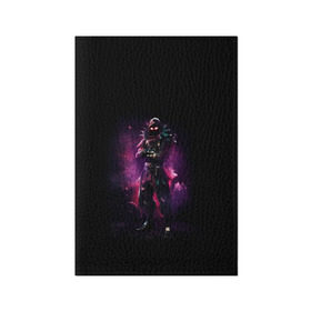 Обложка для паспорта матовая кожа с принтом Fortnite. Raven в городе Новоалтайск, натуральная матовая кожа | размер 19,3 х 13,7 см; прозрачные пластиковые крепления | Тематика изображения на принте: battle | epic | fortnite | games | nevermore | raven | royale | save | soldier | world | битва | ворон | королевская | солдат | фортнайт