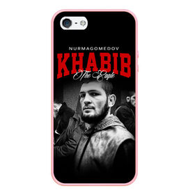 Чехол для iPhone 5/5S матовый с принтом Хабиб Нурмагомедов в городе Новоалтайск, Силикон | Область печати: задняя сторона чехла, без боковых панелей | khabib nurmagomedov | mma | the eagle | ufc | боец | бои без правил | борьба | микс файт | мма | орёл | самбо | хабиб | хабиб нурмагомедов