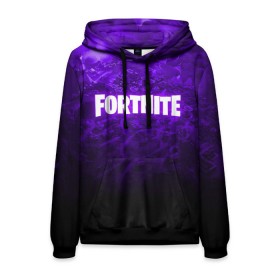 Мужская толстовка 3D с принтом FORTNITE в городе Новоалтайск, 100% полиэстер | двухслойный капюшон со шнурком для регулировки, мягкие манжеты на рукавах и по низу толстовки, спереди карман-кенгуру с мягким внутренним слоем. | Тематика изображения на принте: 2019 | armor | armour | cybersport | esport | fortnite | game | llama | logo | броня | игра | киберспорт | лама | симулятор строительства | строительство | фиолетовый | фирменные цвета | фортнайт