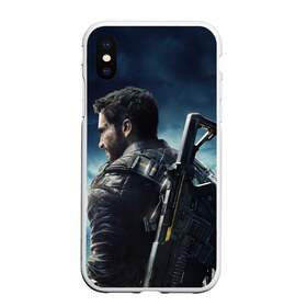 Чехол для iPhone XS Max матовый Just Cause 4: в городе Новоалтайск, Силикон | Область печати: задняя сторона чехла, без боковых панелей | action adventure | black | cause | hand | just | rico | rodriguez | solis | боевик | габриэлла | дело | моралес | правое | приключенческий | рико | родригес | рука | солис | черная