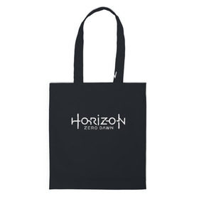 Шоппер 3D с принтом HORIZON ZERO DAWN в городе Новоалтайск, 100% полиэстер | Плотность: 200 г/м2; Размер: 34×35 см; Высота лямок: 30 см | aloy | game | horizon zero dawn | hunter | machine | mecha | robot | snow | spear | the frozen wilds | weapon | игры | постапокалипсис | роботы | фентези | элой