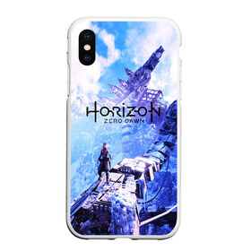 Чехол для iPhone XS Max матовый с принтом Horizon Zero Dawn в городе Новоалтайск, Силикон | Область печати: задняя сторона чехла, без боковых панелей | aloy | game | horizon zero dawn | hunter | machine | mecha | robot | snow | spear | the frozen wilds | weapon | игры | постапокалипсис | роботы | фентези | элой